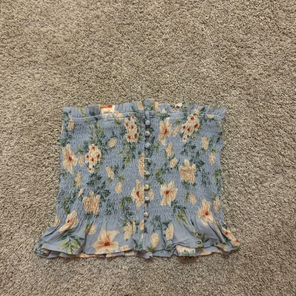 Blue summer tube top - Picture 1 of 1